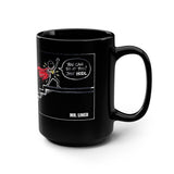 Crypto Mug — HODL Hero Red Cape Stickman