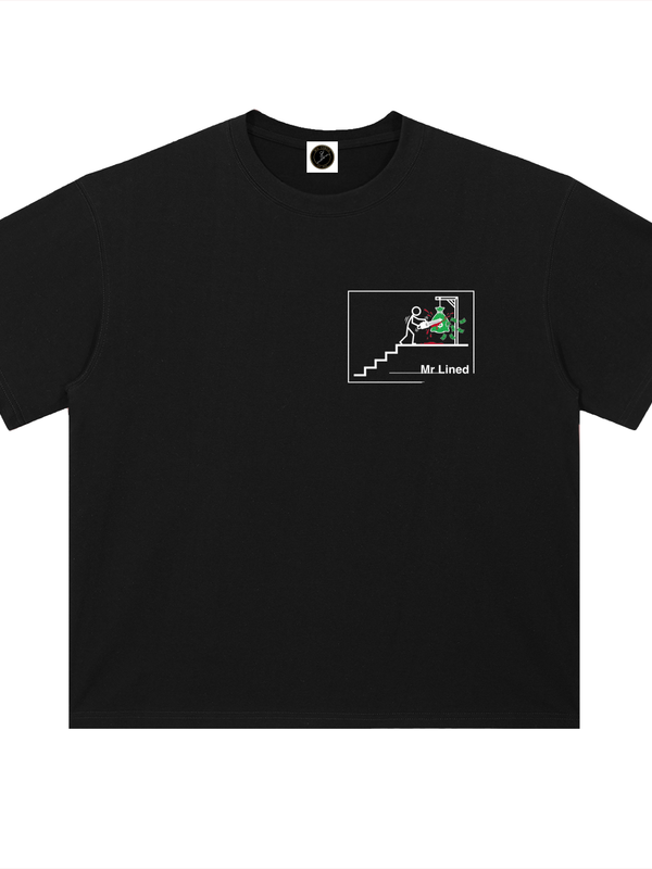 Bitcoin The Wave Is Coming T-Shirt — Hokusai Dark Variant — Mr. Lined crypto streetwear