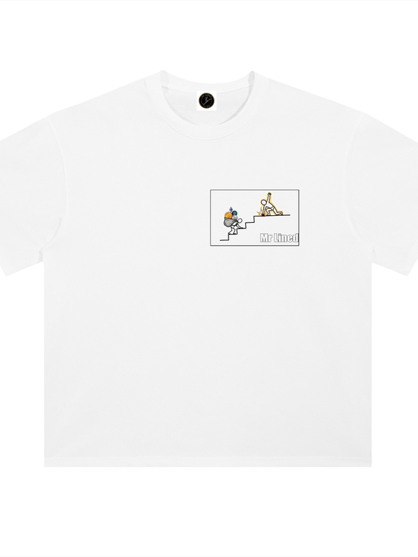 Ethereum T-Shirt — Not a Coin, Banksy — Mr. Lined crypto streetwear