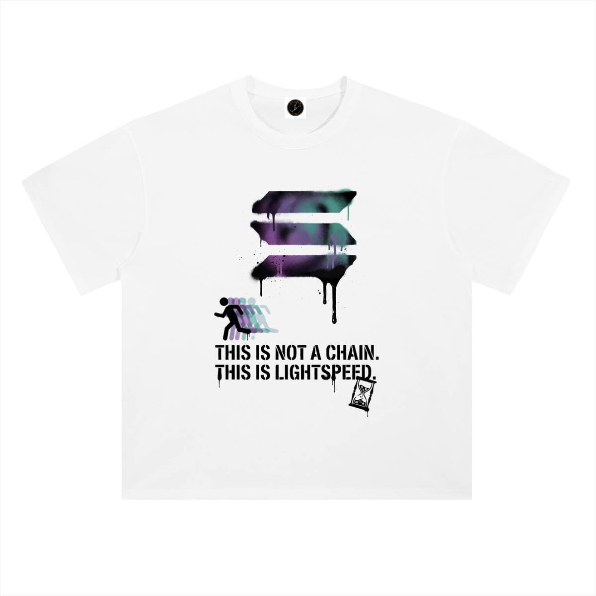 Solana T-Shirt — This Is Lightspeed —  — Mr. Lined