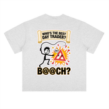 Avalanche AVAX Who's The Best Day Trader T-Shirt — Bashing The Triangle Light Variant