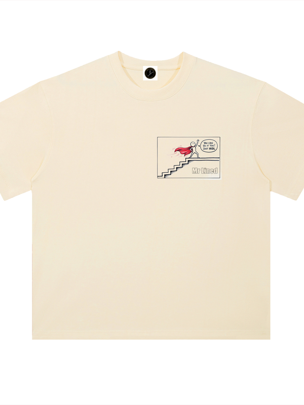 Bitcoin T-Shirt — Halving Field Manual, 21M Cap — Mr. Lined crypto streetwear
