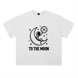 XRP T-Shirt — To the Moon, Patience Badge