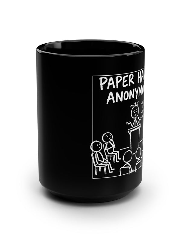 Crypto Mug — Paper Hands Anonymous Meeting — Mr. Lined crypto streetwear