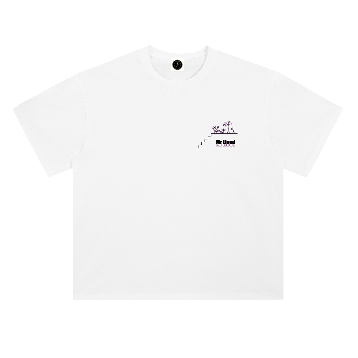 Ethereum T-Shirt — Basquiat Sketch —  — Mr. Lined