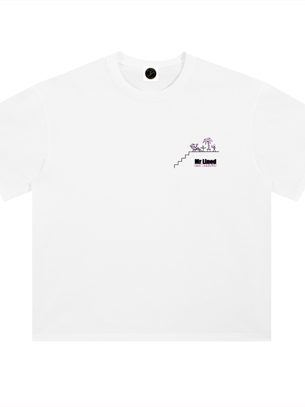 Ethereum T-Shirt — Basquiat Sketch — Mr. Lined crypto streetwear