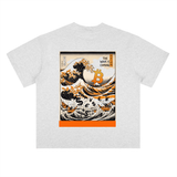 Bitcoin T-Shirt — The Wave Is Coming, Hokusai