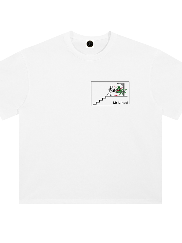 Cardano T-Shirt — Joy of Understanding, Da Vinci — Mr. Lined crypto streetwear