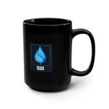 Sui Mug — Blue Water Drop Patch