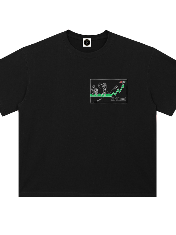 Bitcoin T-Shirt — The Email, October 31 2008 — Mr. Lined crypto streetwear