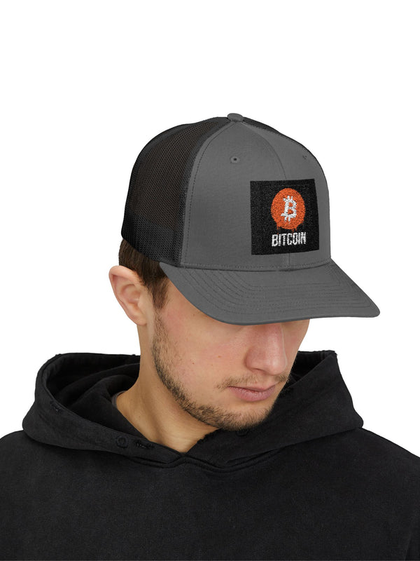 Bitcoin Trucker Cap — BTC Snapback — Mr. Lined
