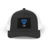 TON Trucker Cap — Blue Diamond Snapback
