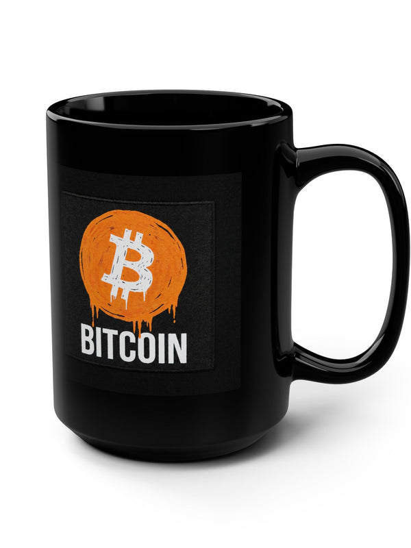 Bitcoin T-Shirt — Drip Logo, Orange Coin — Mr. Lined crypto streetwear