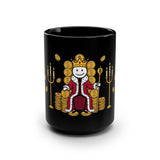 Bitcoin Mug — Crypto King on BTC Throne