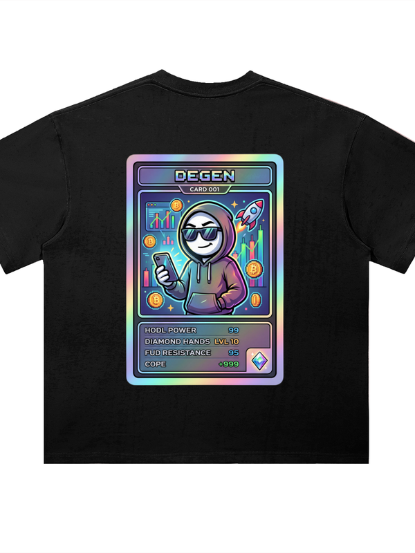 Mr. Lined Logo T-Shirt — Red Stickman Climb — Mr. Lined crypto streetwear