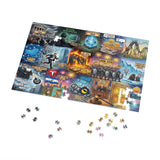 Crypto Jigsaw Puzzle — Bitcoin Timeline Collage