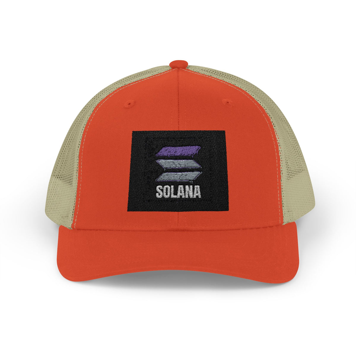 Solana Trucker Cap — SOL Logo Snapback —  — Mr. Lined