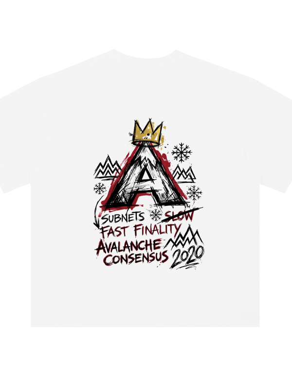 Avalanche T-Shirt — Consensus Protocol, 2020 — Mr. Lined crypto streetwear