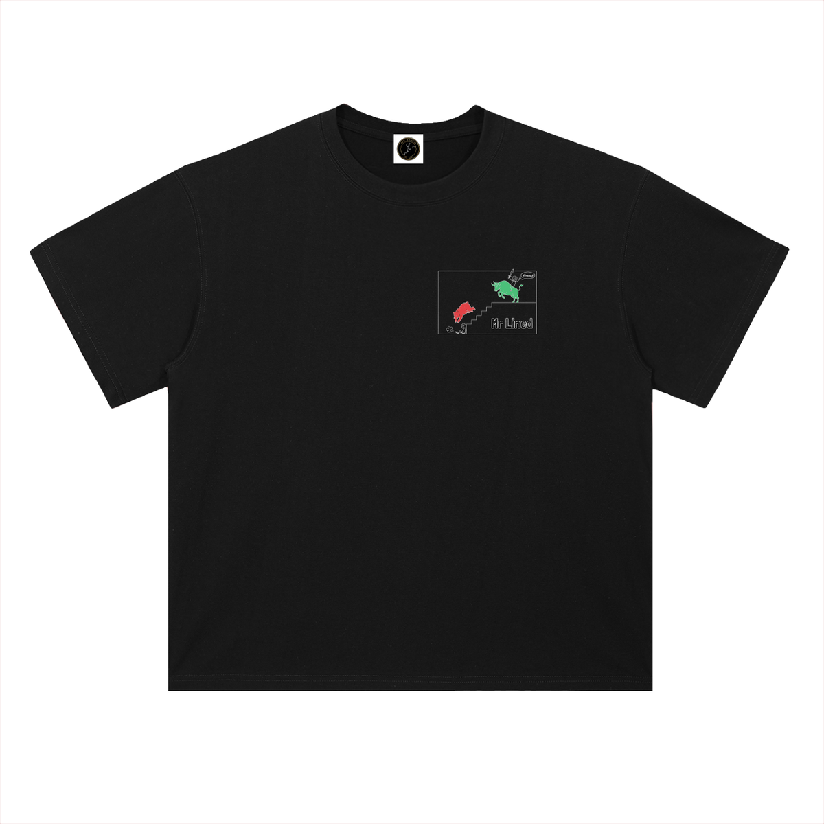 Cardano Slow And Steady T-Shirt — Peer Reviewed Ouroboros Dark Variant —  — Mr. Lined