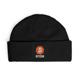 Bitcoin Beanie — Logo Cuff