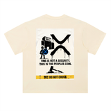 XRP Not A Security T-Shirt — Peoples Coin White