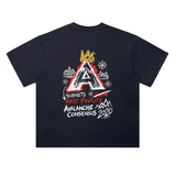 Avalanche AVAX Consensus 2020 T-Shirt — Crowned Triangle Dark Variant