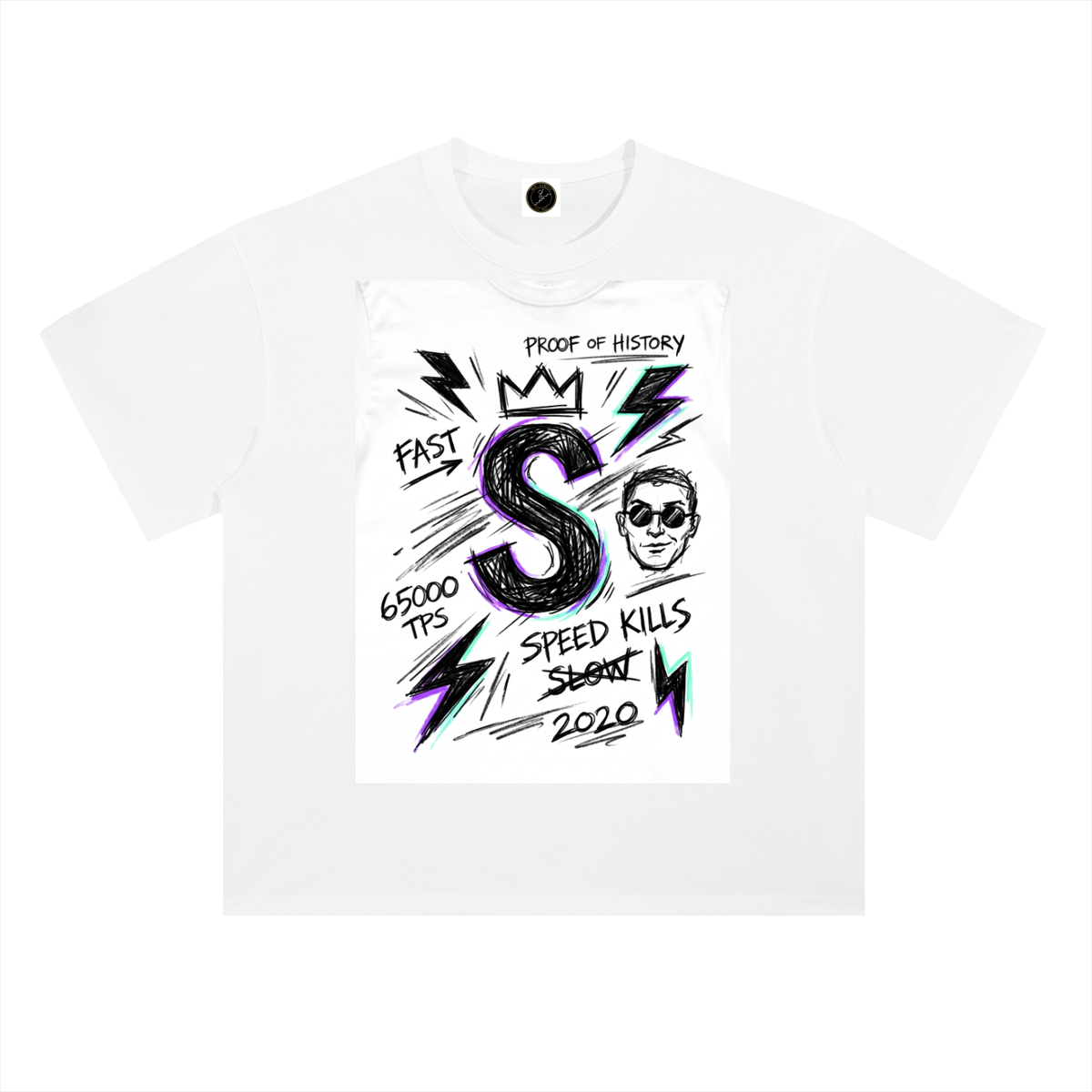 Solana T-Shirt — Anatoly's Proof of History —  — Mr. Lined