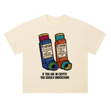 Crypto T-Shirt — Hopium & Copium Inhalers