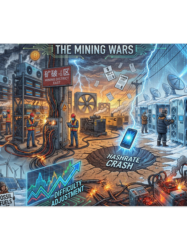 Crypto Jigsaw Puzzle — Mining Wars Hashrate — Mr. Lined crypto streetwear
