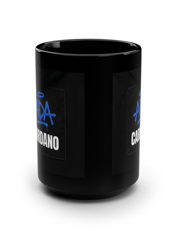 Cardano Mug — ADA Logo Patch — Mr. Lined crypto streetwear
