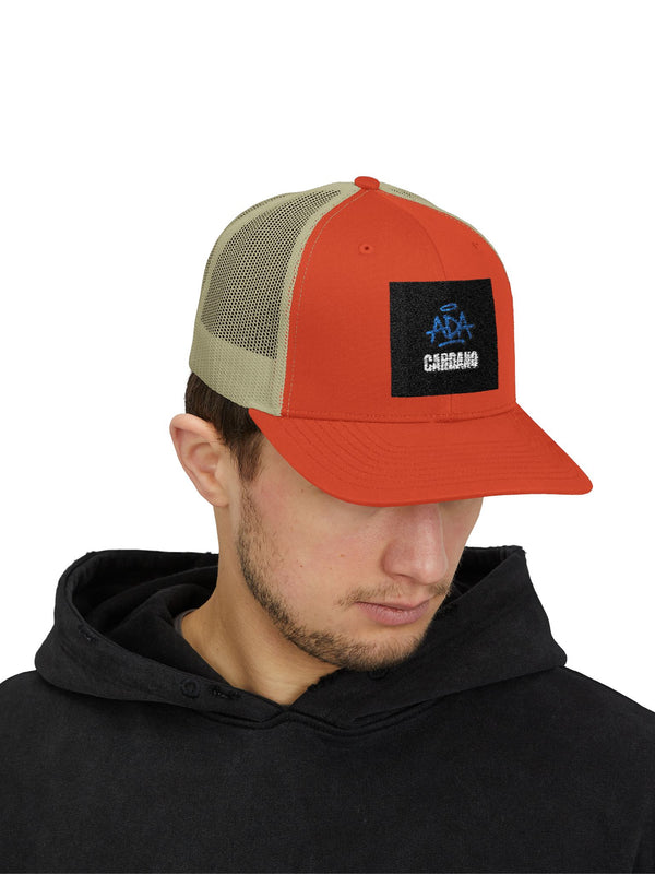 Cardano Trucker Cap — ADA Snapback — Mr. Lined crypto streetwear