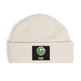 Pepe Coin Beanie — Frog Patch