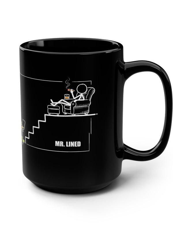 Crypto Mug — Trader Desk Green Uptrend Dream — Mr. Lined crypto streetwear