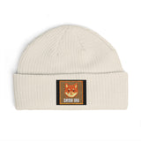 Shiba Inu Beanie — SHIB Logo Cuff