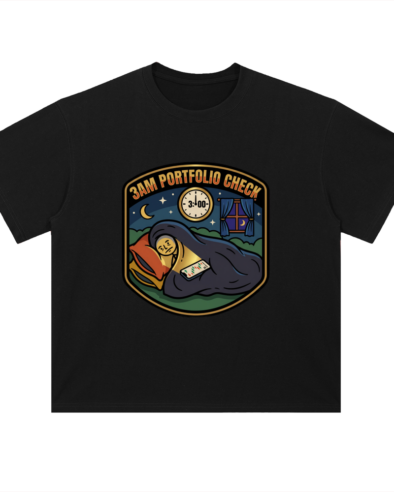 Crypto T-Shirt — 3AM Portfolio Check