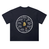 Bitcoin Emotional Cycle T-Shirt — This Is Fine Dark Variant
