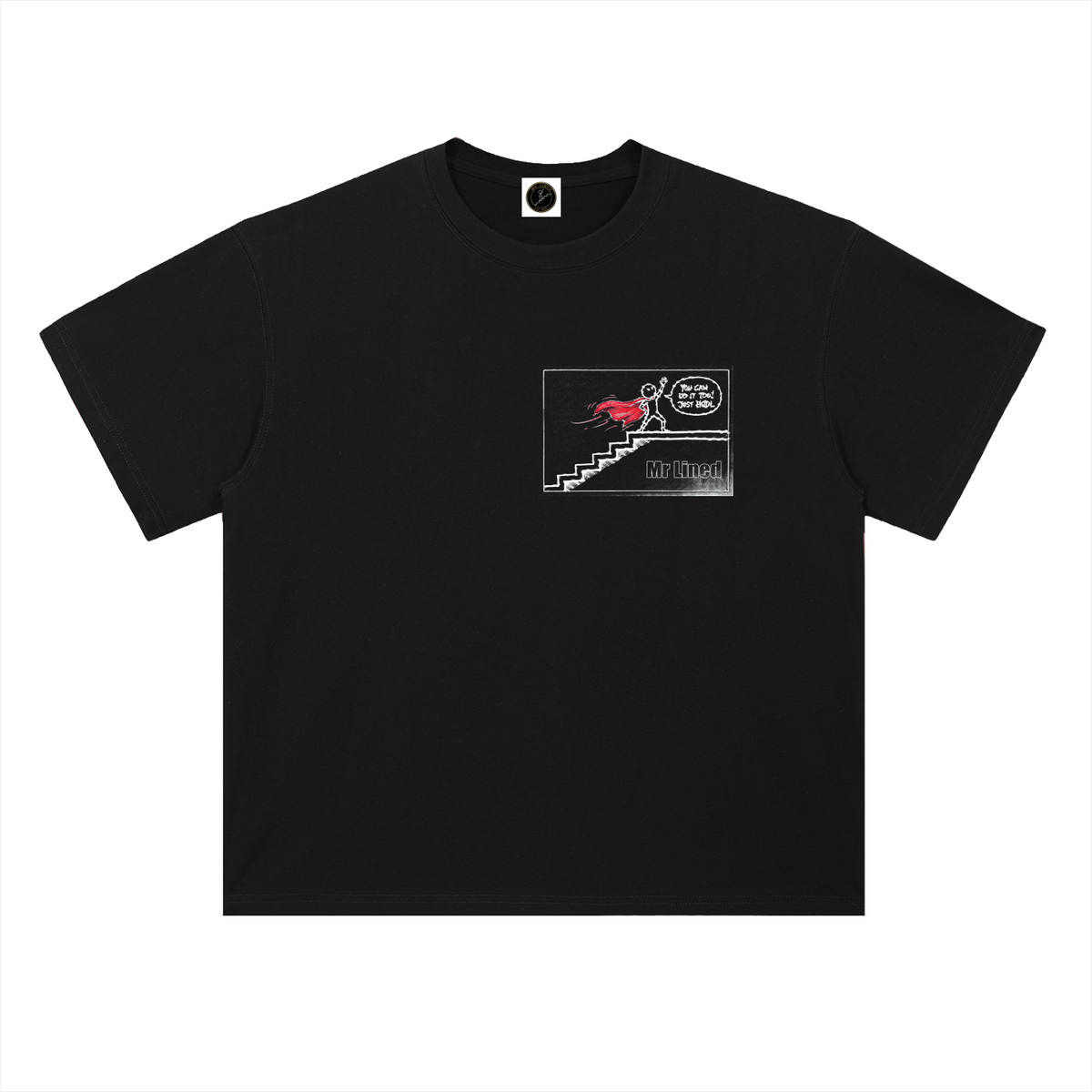 Avalanche AVAX Starry Night T-Shirt — Van Gogh Mountain Dark Variant —  — Mr. Lined