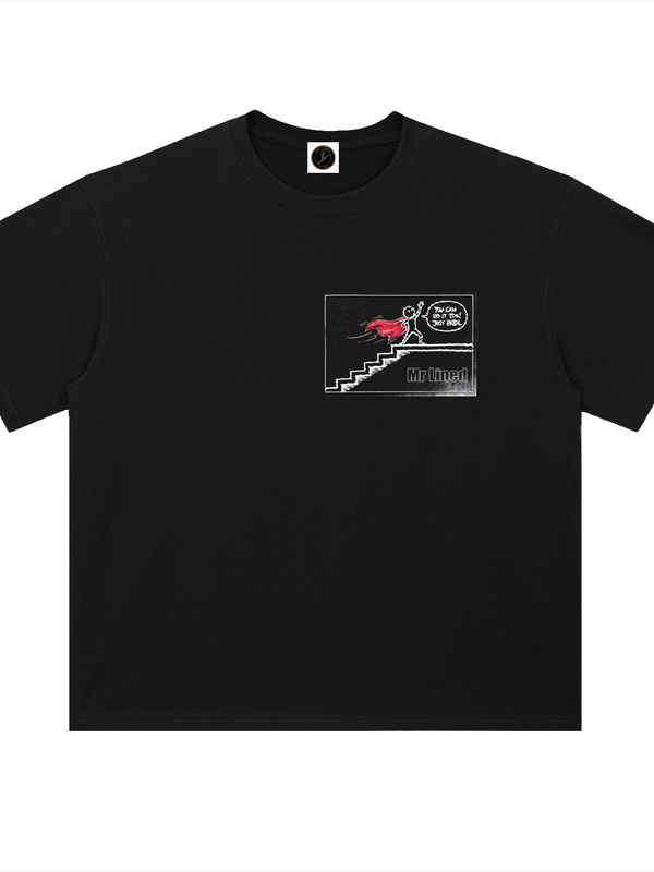 Avalanche AVAX Starry Night T-Shirt — Van Gogh Mountain Dark Variant — Mr. Lined crypto streetwear