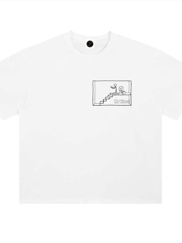 Bitcoin T-Shirt — 100K Digital Gold, Basquiat — Mr. Lined crypto streetwear