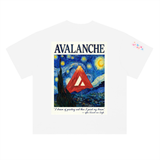 Avalanche T-Shirt — Starry Night, Van Gogh Remix