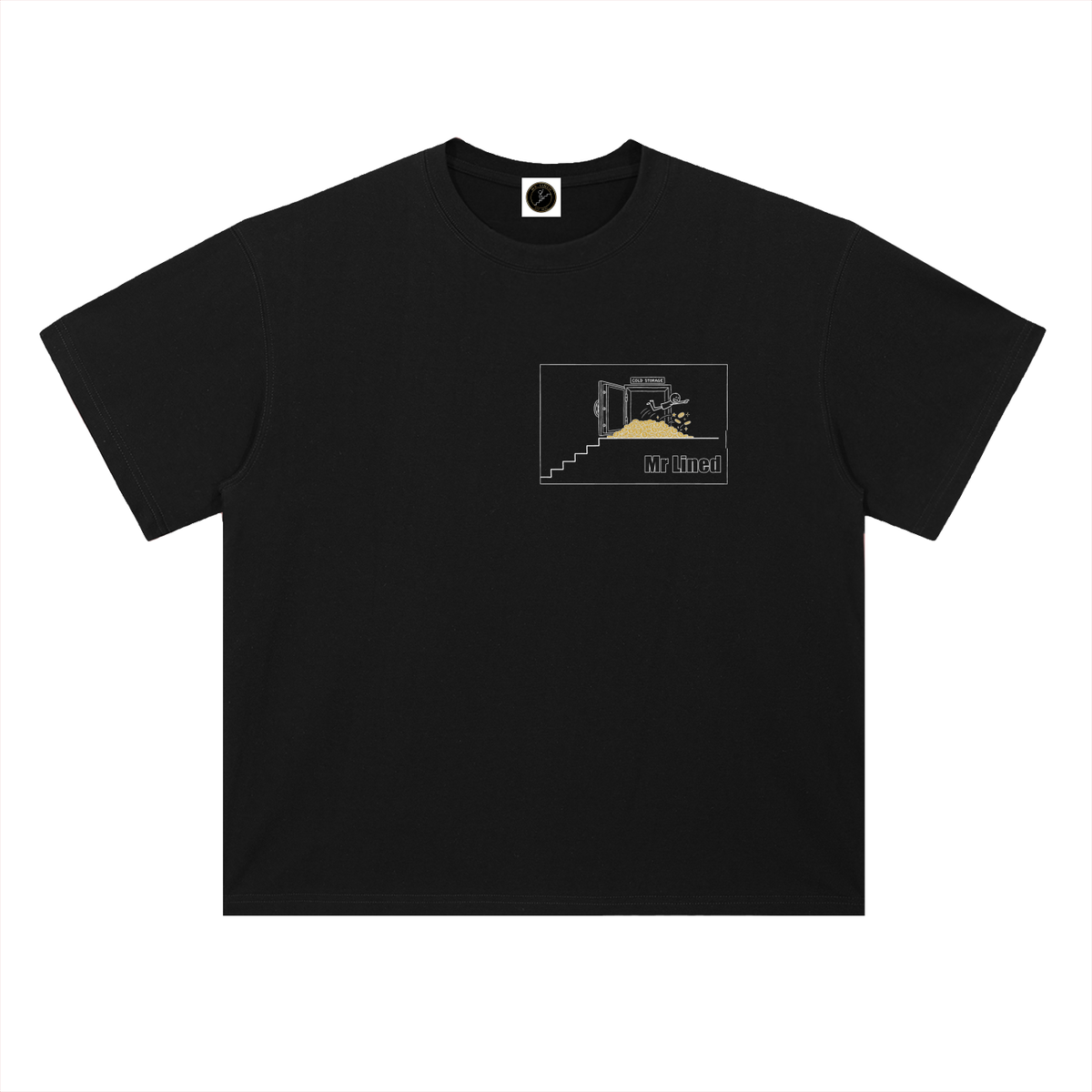 Avalanche AVAX Not Just A Chain T-Shirt — Network Of Networks Dark Variant —  — Mr. Lined