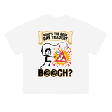Avalanche AVAX Who's The Best Day Trader T-Shirt — Bashing The Triangle Light Variant