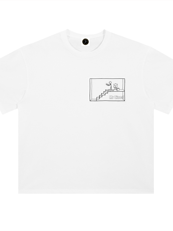 Litecoin T-Shirt — Lite Bitcoin, Basquiat — Mr. Lined crypto streetwear