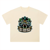 Crypto T-Shirt — Not Your Keys, Not Your Coins