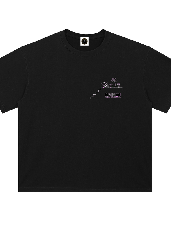 Avalanche AVAX Unstoppable Force T-Shirt — Crowned Snowboarder Dark Variant — Mr. Lined