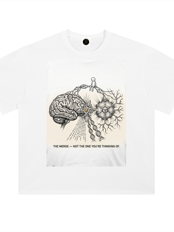 Ethereum T-Shirt — Merge Brain — Mr. Lined