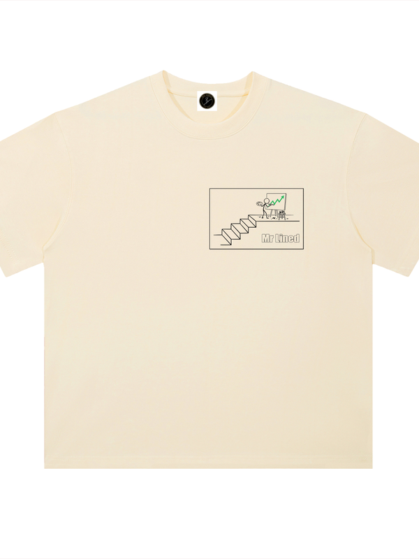 Bitcoin Satoshi Left The Building T-Shirt — April 2011 Light Variant — Mr. Lined crypto streetwear