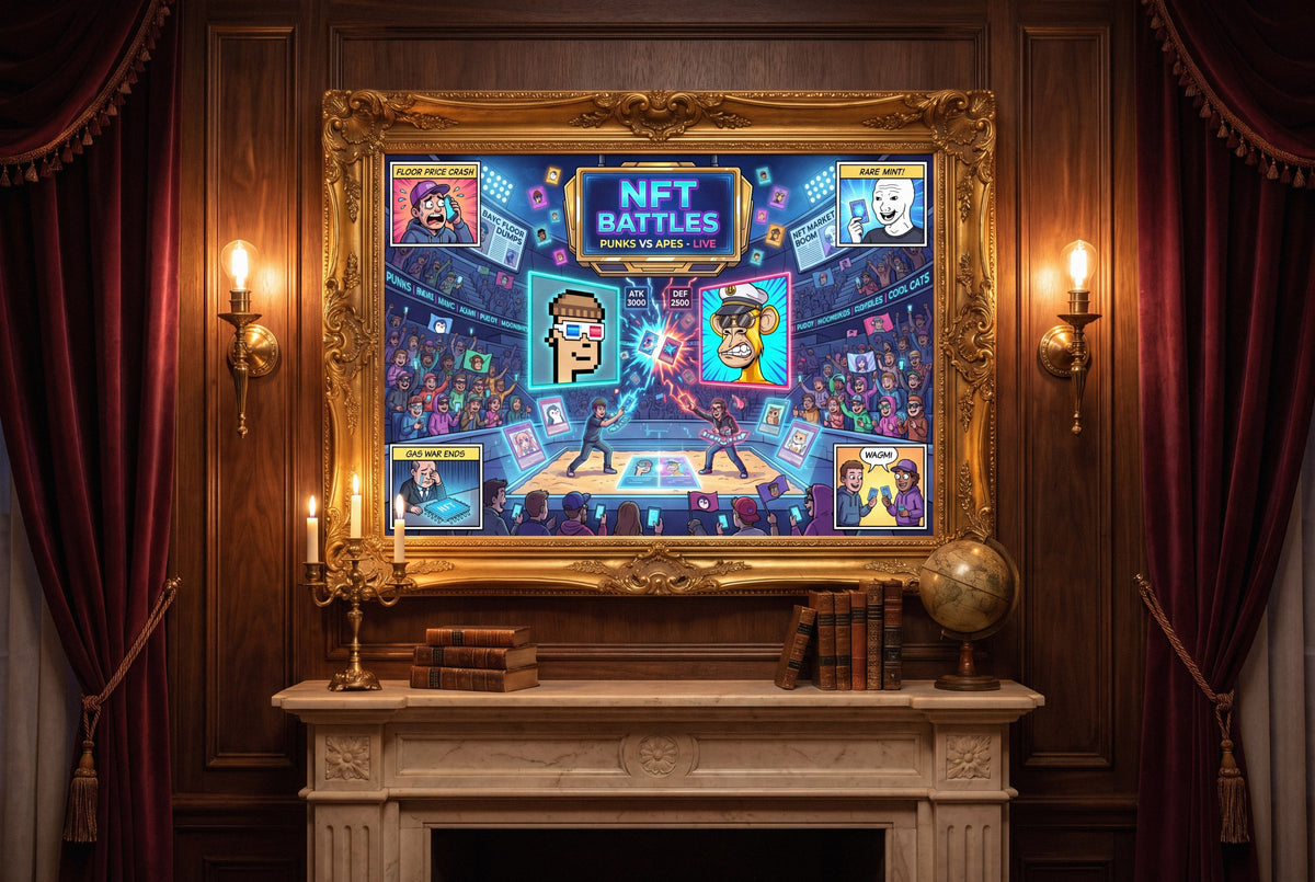 Crypto Jigsaw Puzzle — NFT Battles Duel Arena —  — Mr. Lined