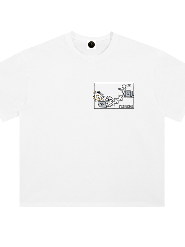 Solana T-Shirt — Jito Airdrop Exhibit — Mr. Lined crypto streetwear