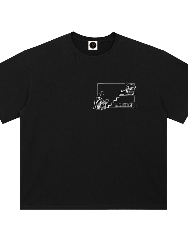 Bitcoin T-Shirt — Pizza Day Zine, 10,000 BTC — Mr. Lined